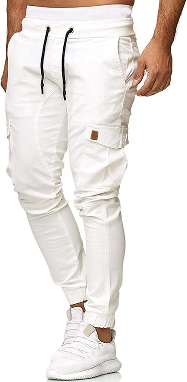 Men's Sports Casual Jogging Trousers Lightweight Hiking Work Pants Outdoor Pant