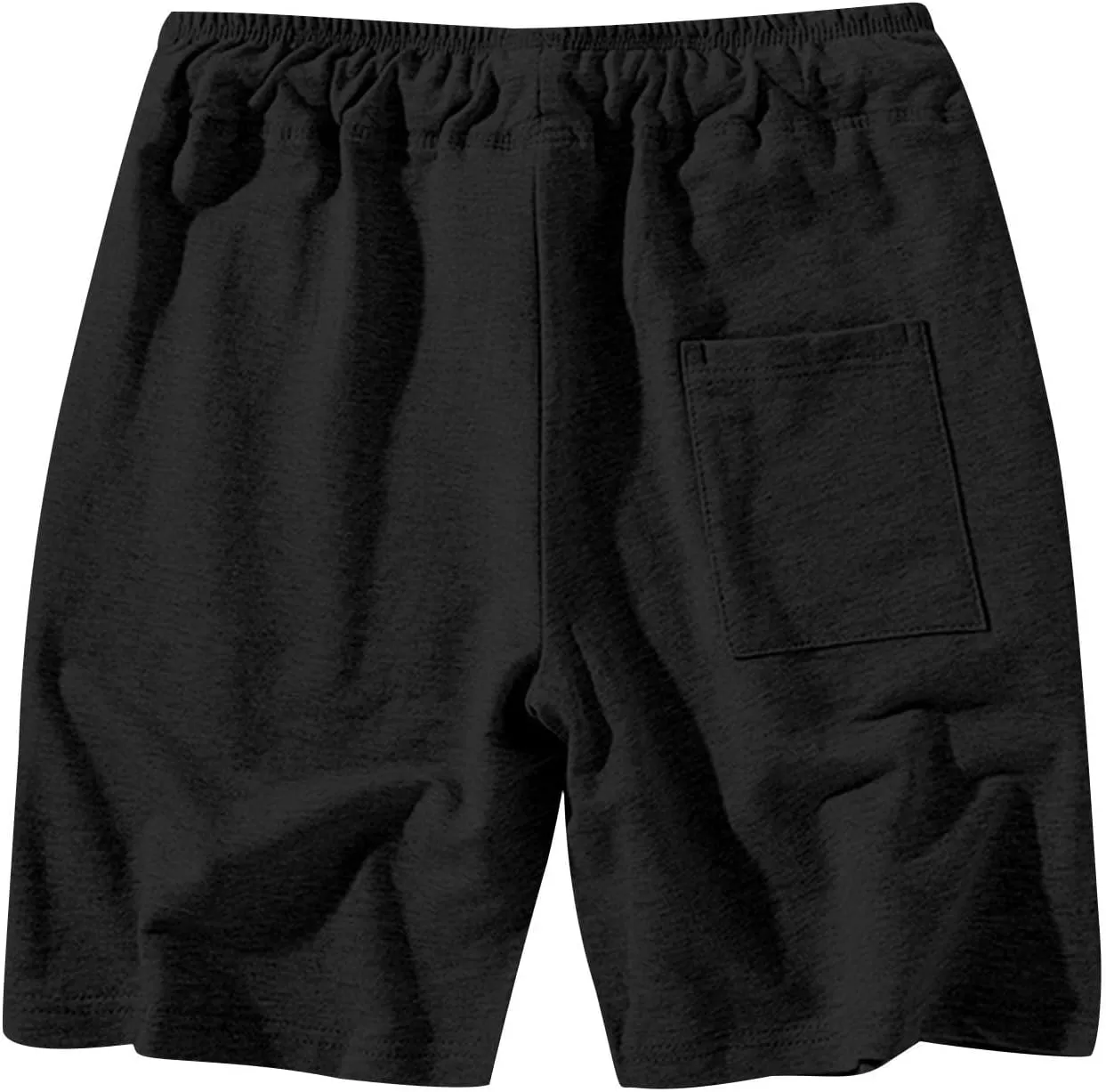 Mens Summer Shorts Drawstring Stretch Waist Chino Short Home Lounge Athletic Gym Lightweight Pants with Pockets