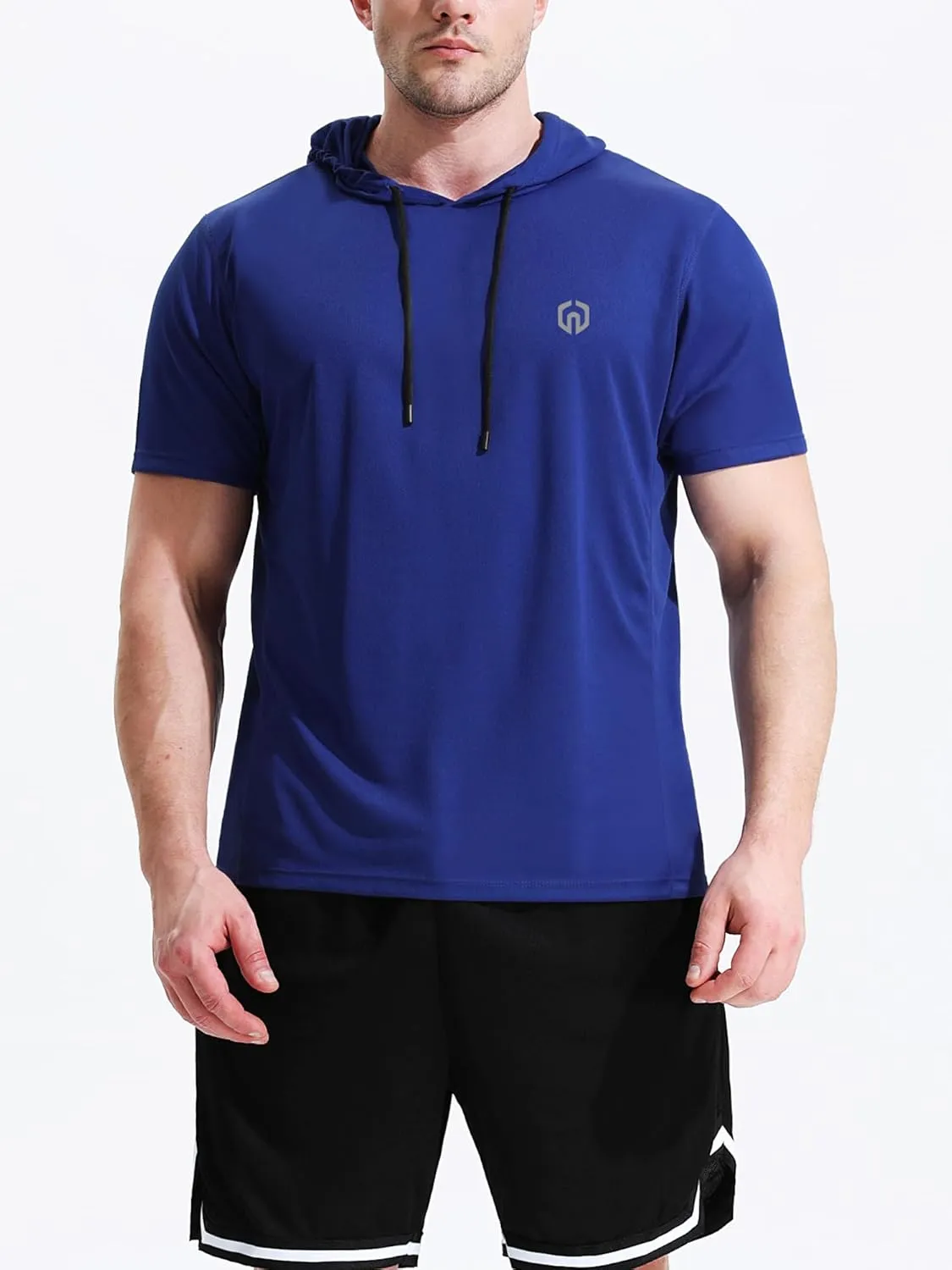 NELEUS Dry Fit Workout Athletic Muscle Tank Top Running Shirts with Hoods