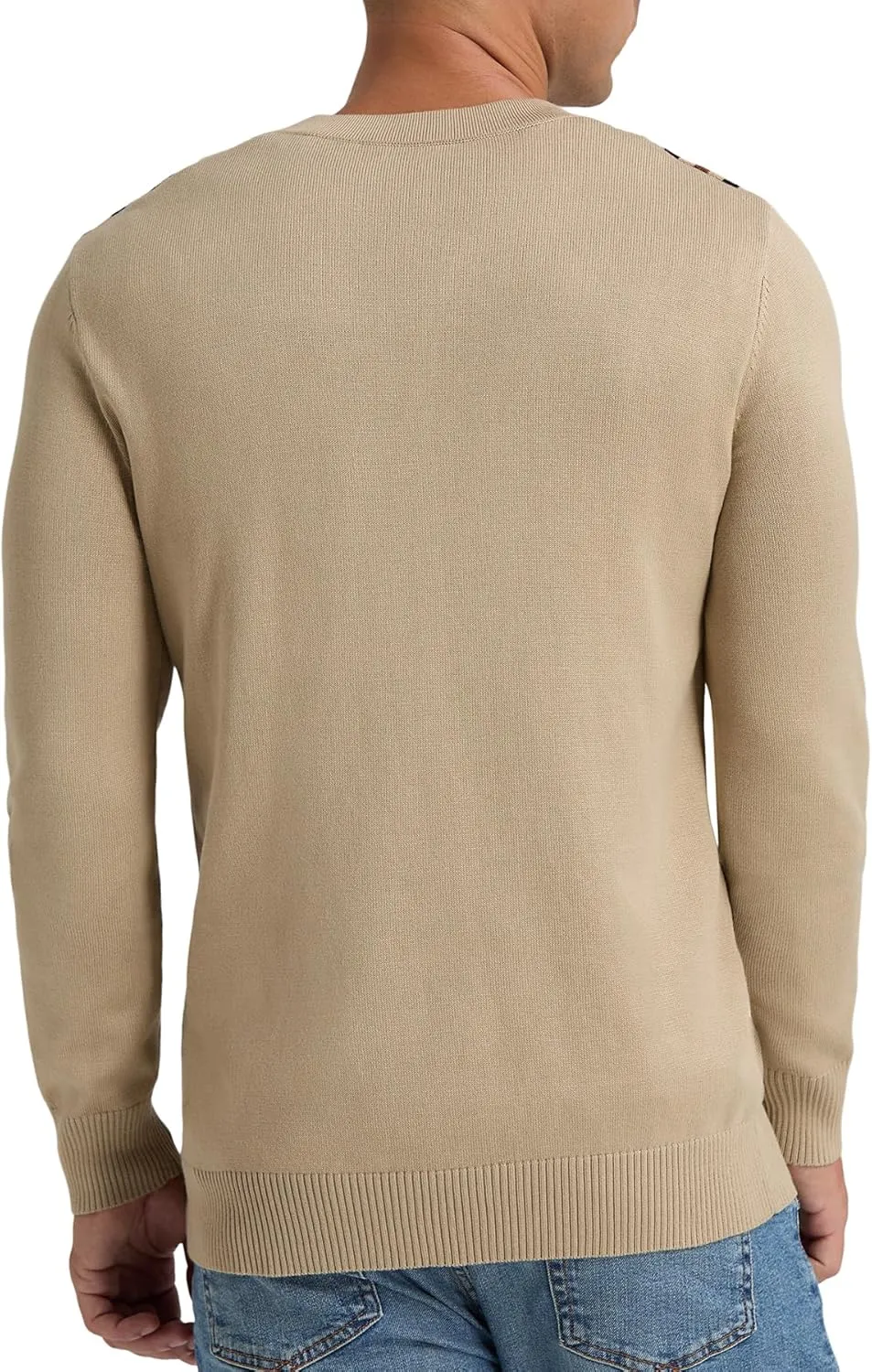 NITAGUT Mens Cardigan Sweater Vintage Striped V-Neck Long Sleeve Button Down Knitted Sweaters