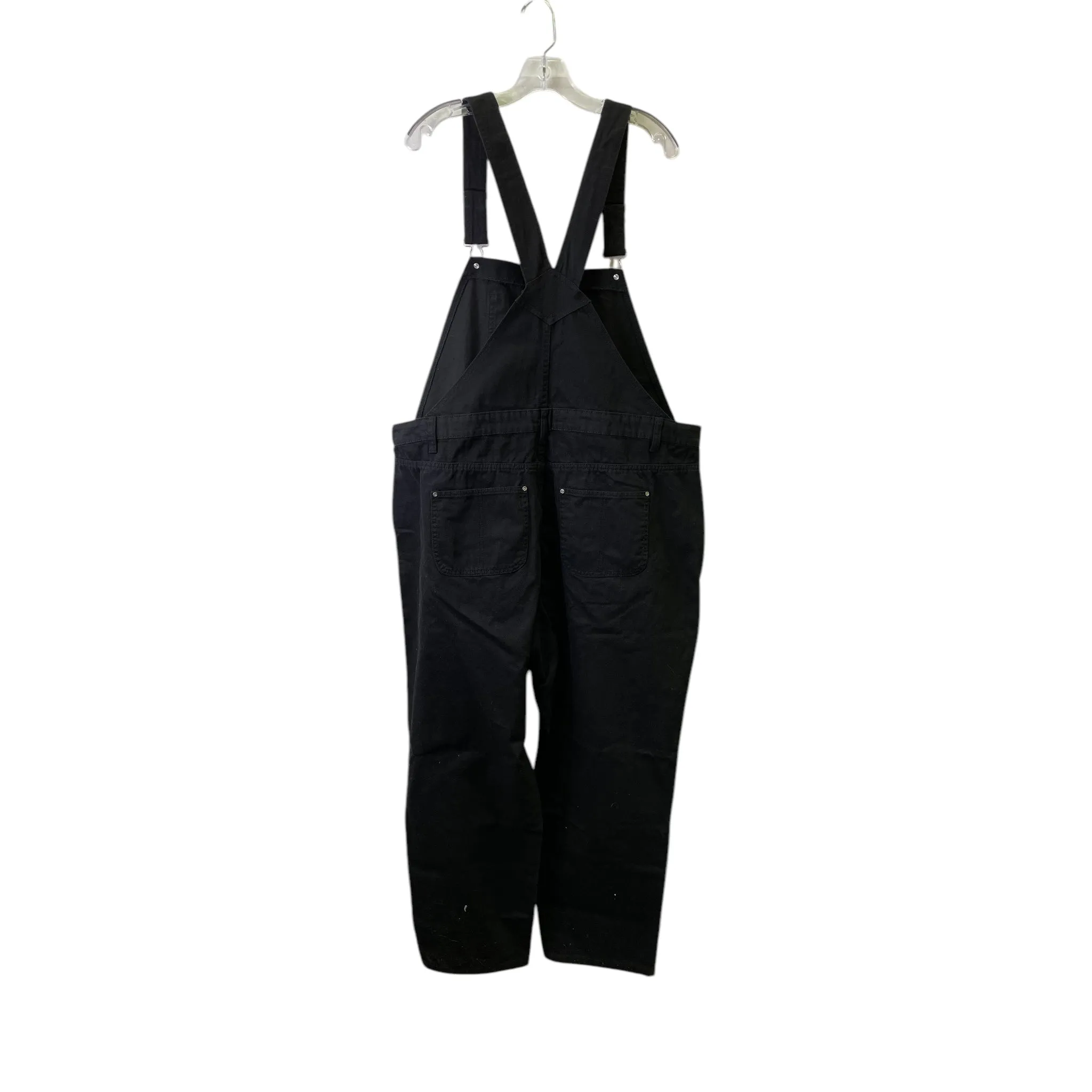 Overalls By Boohoo Boutique In Black, Size:18