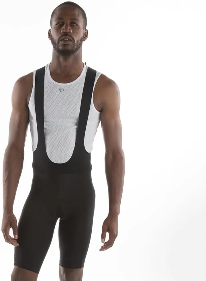 PEARL IZUMI Cycling Bib Biker Shorts for Men 10.5 (inches). Podium Padded Bike Shorts, Breathable with Reflective Fabric