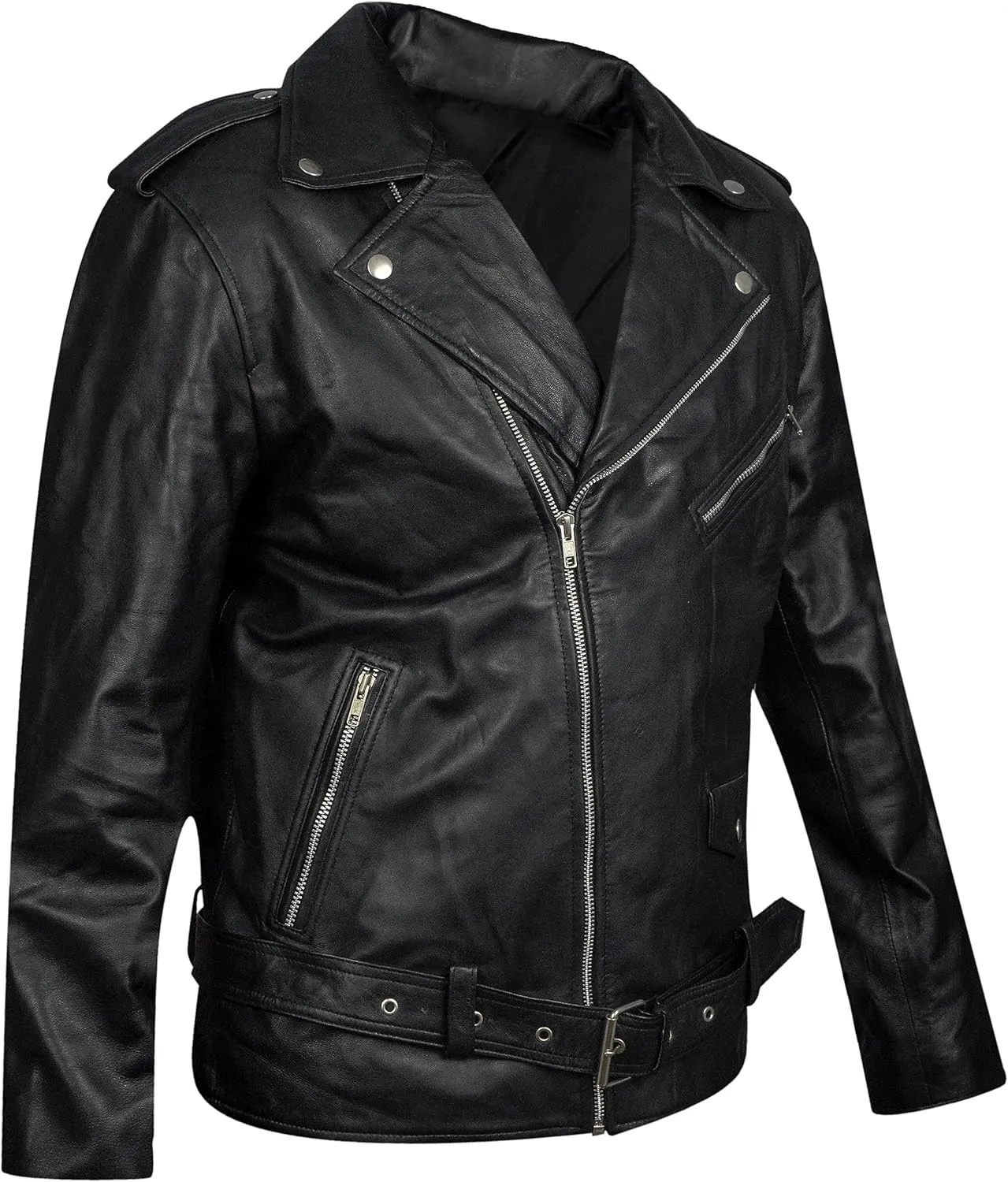 R'FAY Collection Men's Snake Gang S Logo Snake Patch Jughead Jones Cole Sprouse Black Faux Leather Jacket