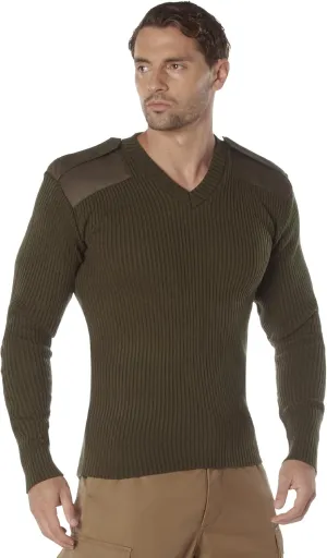 Rothco Acrylic V-Neck Sweater
