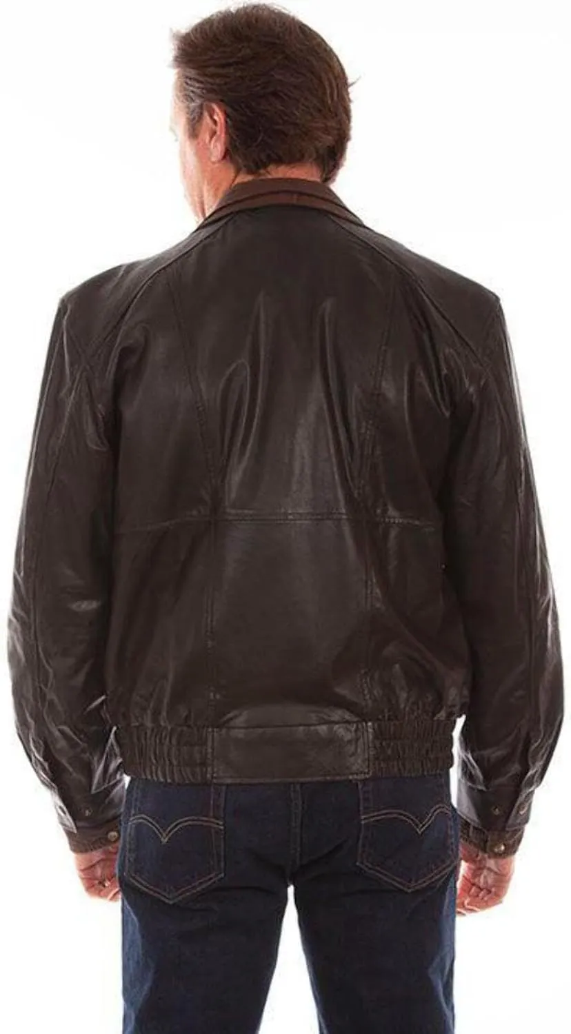 Scully Men's Double Collar Leather Jacket - 48-32_Xxxx