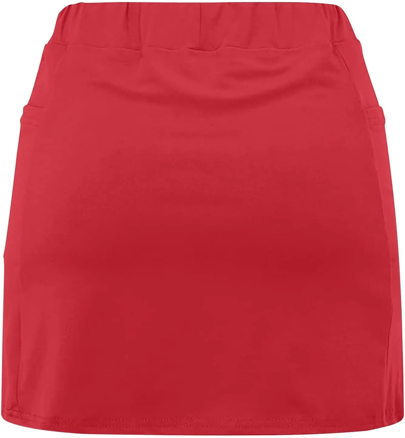 Skorts for Woman Tummy Control High Waist Womens Shorts Dressy Casual Athletic Tennis Mini Skirts with Pockets