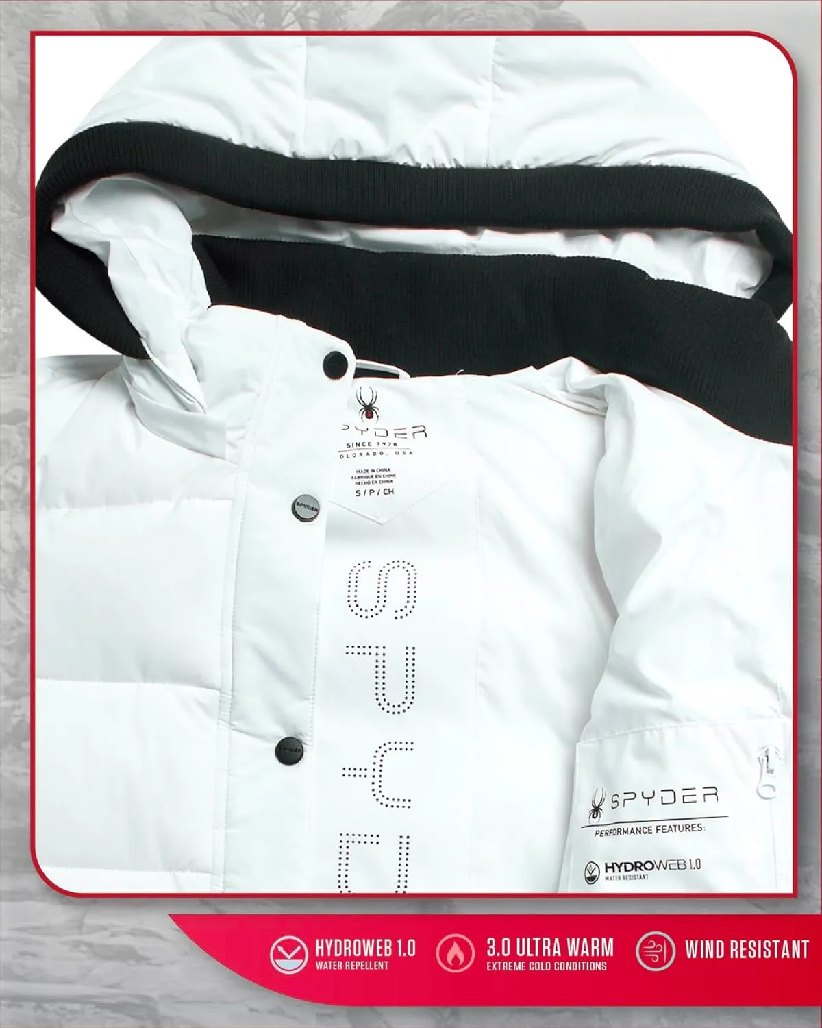 Spyder Women's Long Puffer Jacket - Insulated Full Length Windbreaker Long Down Coat Parka Jacket for Ladies (Sizes: S-XL)