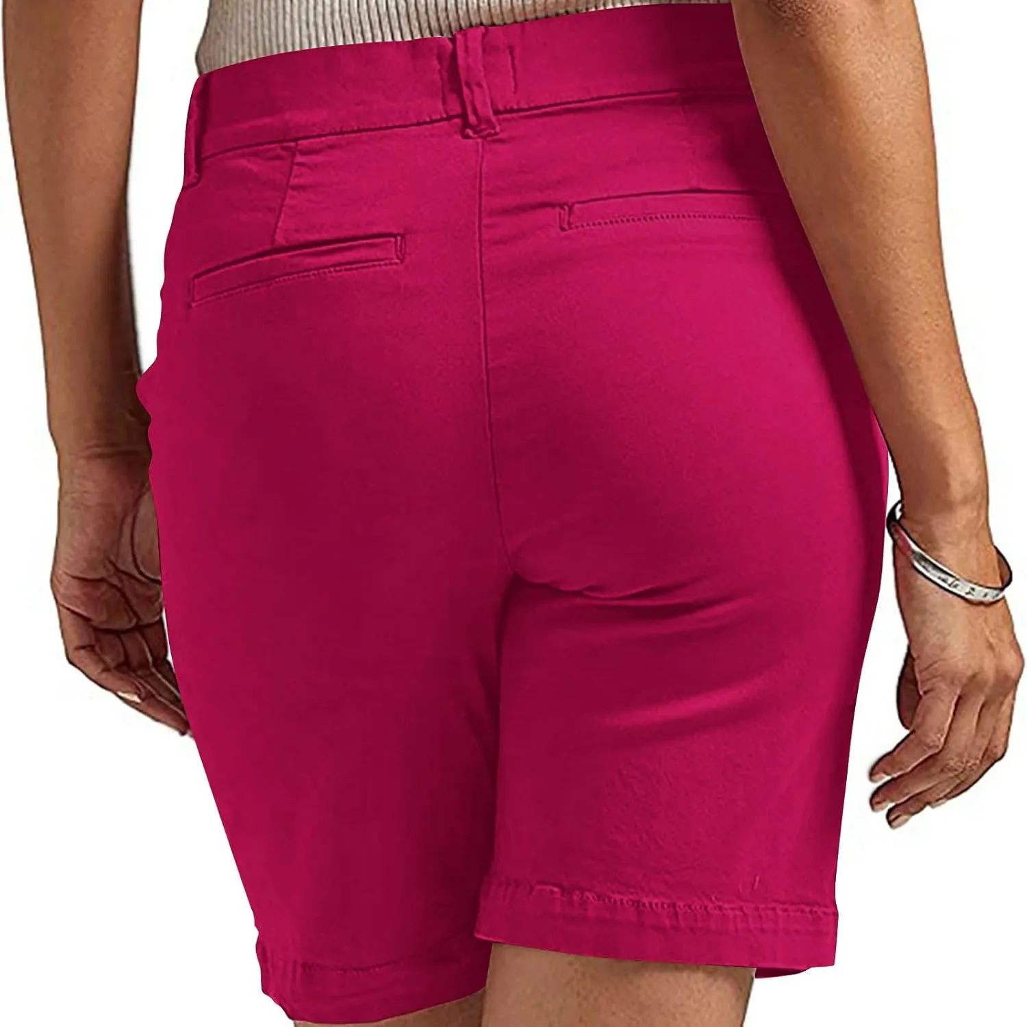 Suit Shorts for Women Stretchy Dressy Casual High Waisted Lounge Short Pants with Pockets Comfy Elagant Work Outfits
