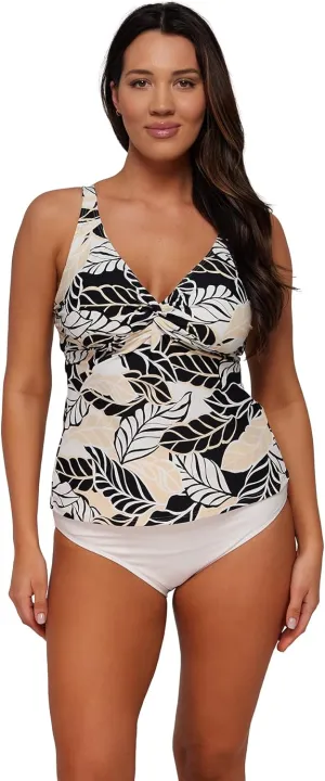 Sunsets Forever Tankini Women's Swimsuit Top with Underwire (Bottom Not Included)