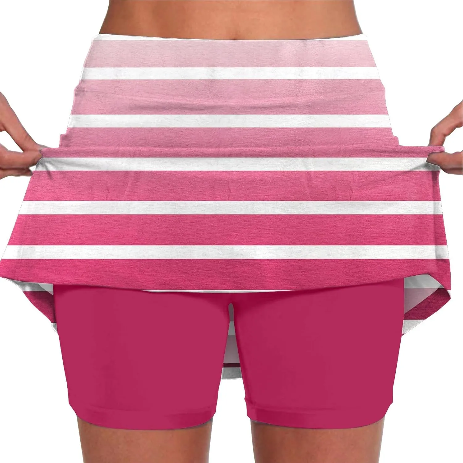 Tennis Skirts for Women Athletic Skirt with Shorts Golf Skort Pocket High Waisted Skorts Workout with Pockets