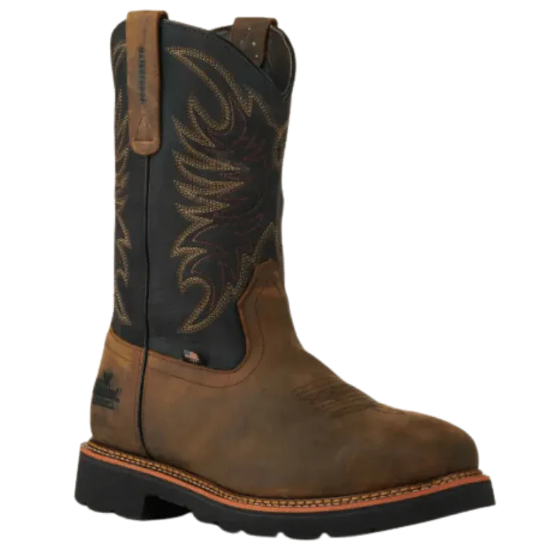 Thorogood Men's Wellington Brown Waterproof Safety Toe Boot 804-4330