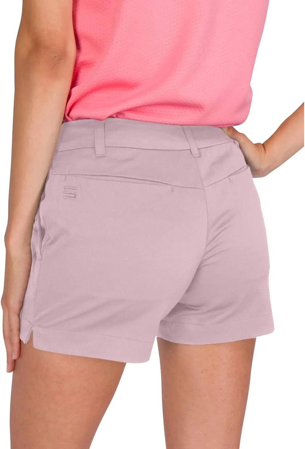 Three Sixty Six Womens Golf Shorts 4  Inch Inseam - Quick Dry Active Shorts with Pockets, Athletic and Breathable
