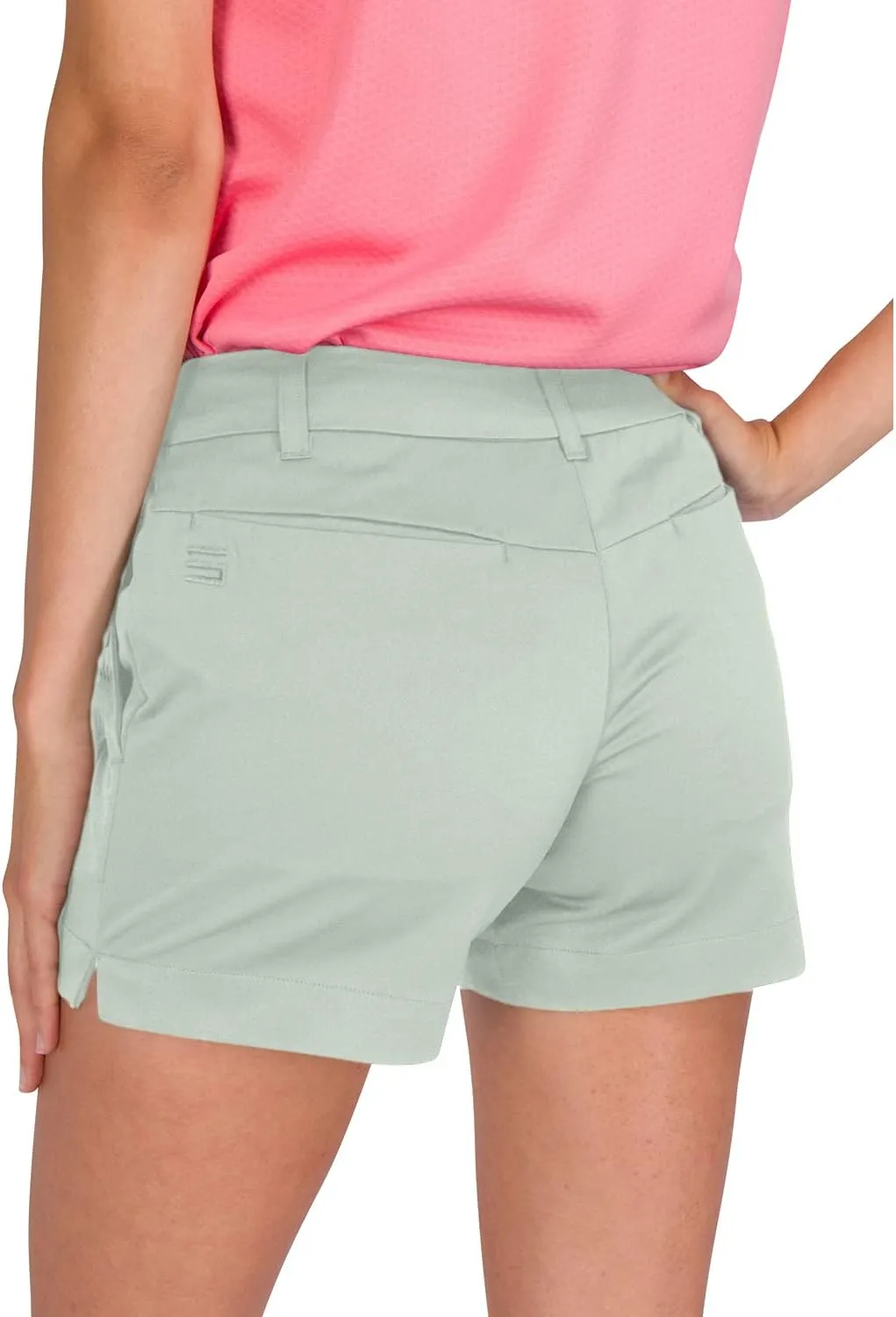 Three Sixty Six Womens Golf Shorts 4  Inch Inseam - Quick Dry Active Shorts with Pockets, Athletic and Breathable