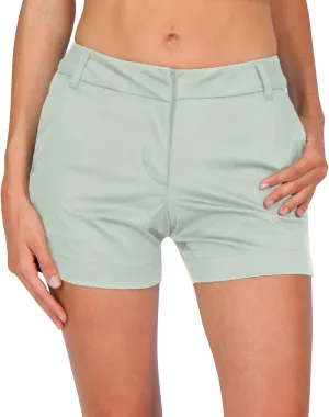 Three Sixty Six Womens Golf Shorts 4  Inch Inseam - Quick Dry Active Shorts with Pockets, Athletic and Breathable