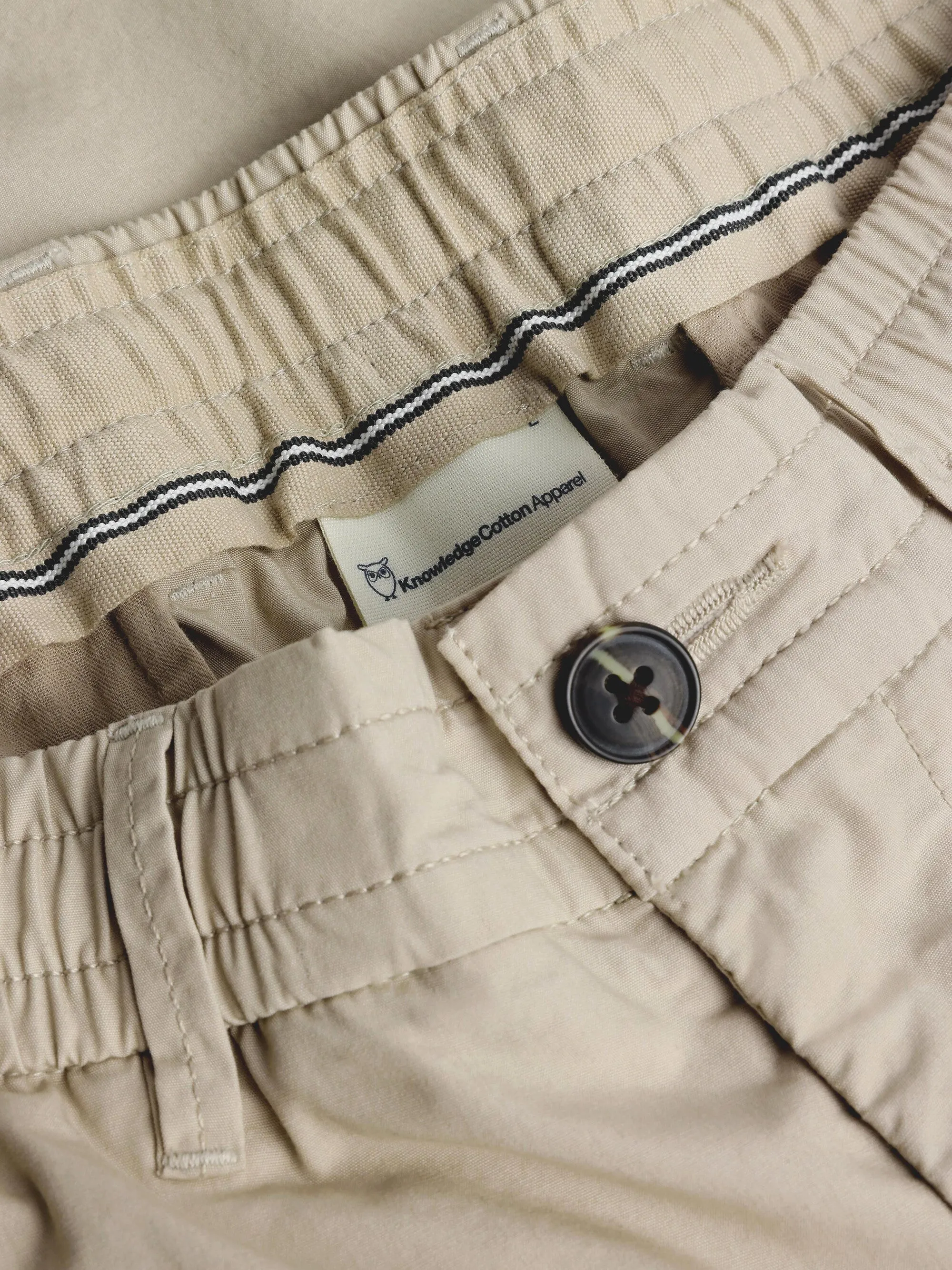 TIM Organic Cotton Pant GOTS/Vegan - Light feather gray