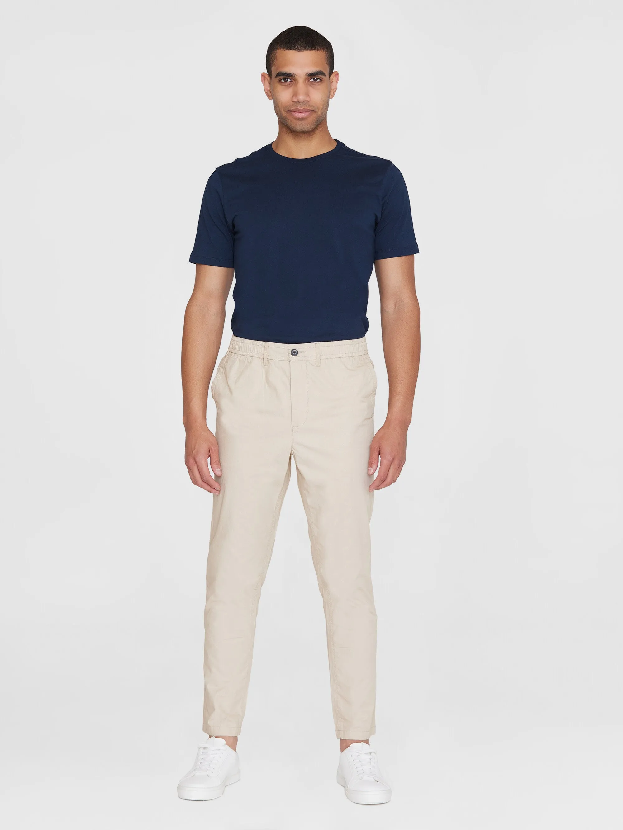 TIM Organic Cotton Pant GOTS/Vegan - Light feather gray