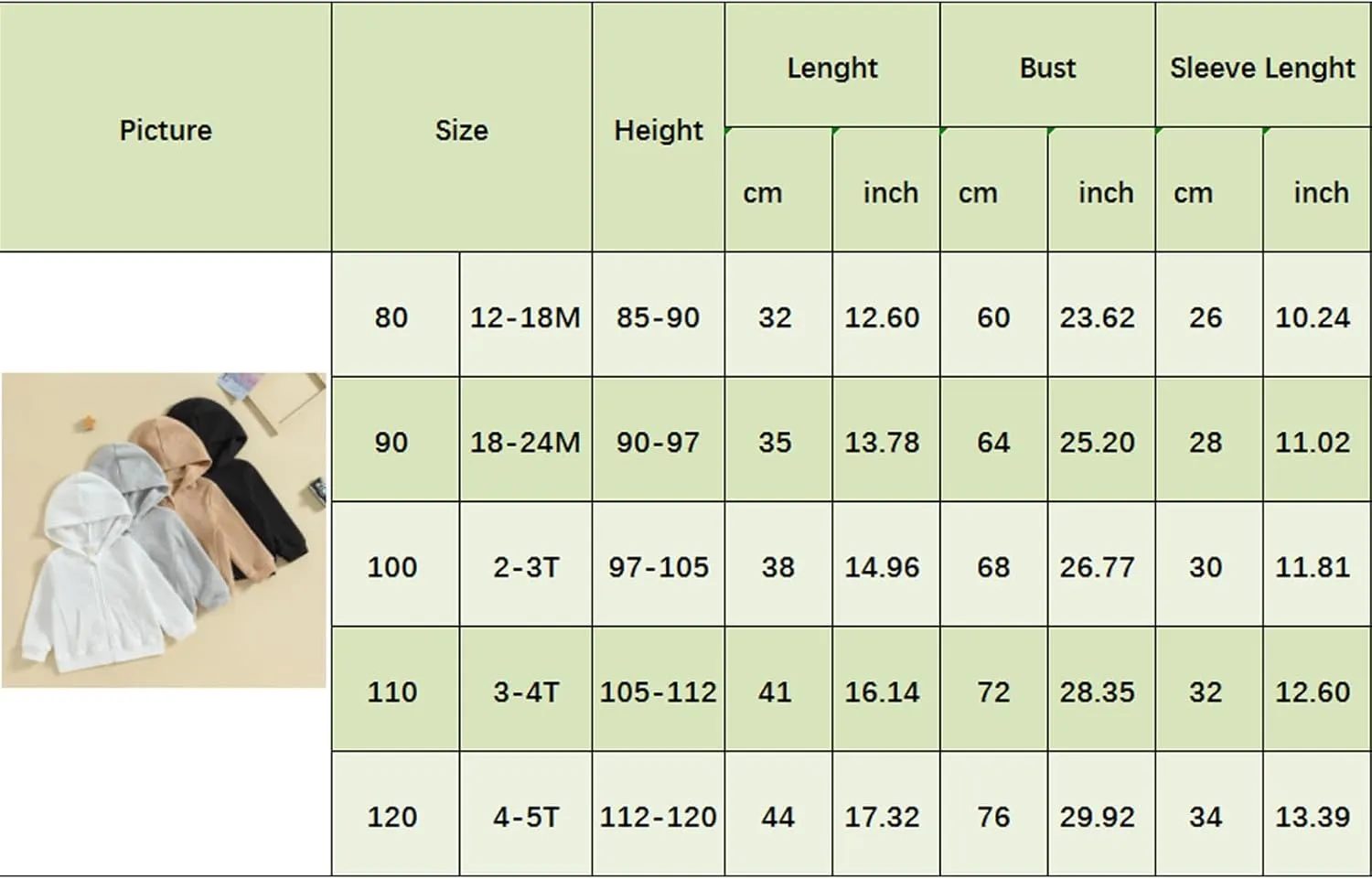 Toddler Baby Boy Girl Fall Clothes Outwear Zipper Hooded Sweatshirt Jacket Lightweight Windbreaker Jackets
