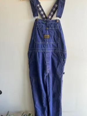Vintage 1950s Dee Cee Denim Lowback Overalls