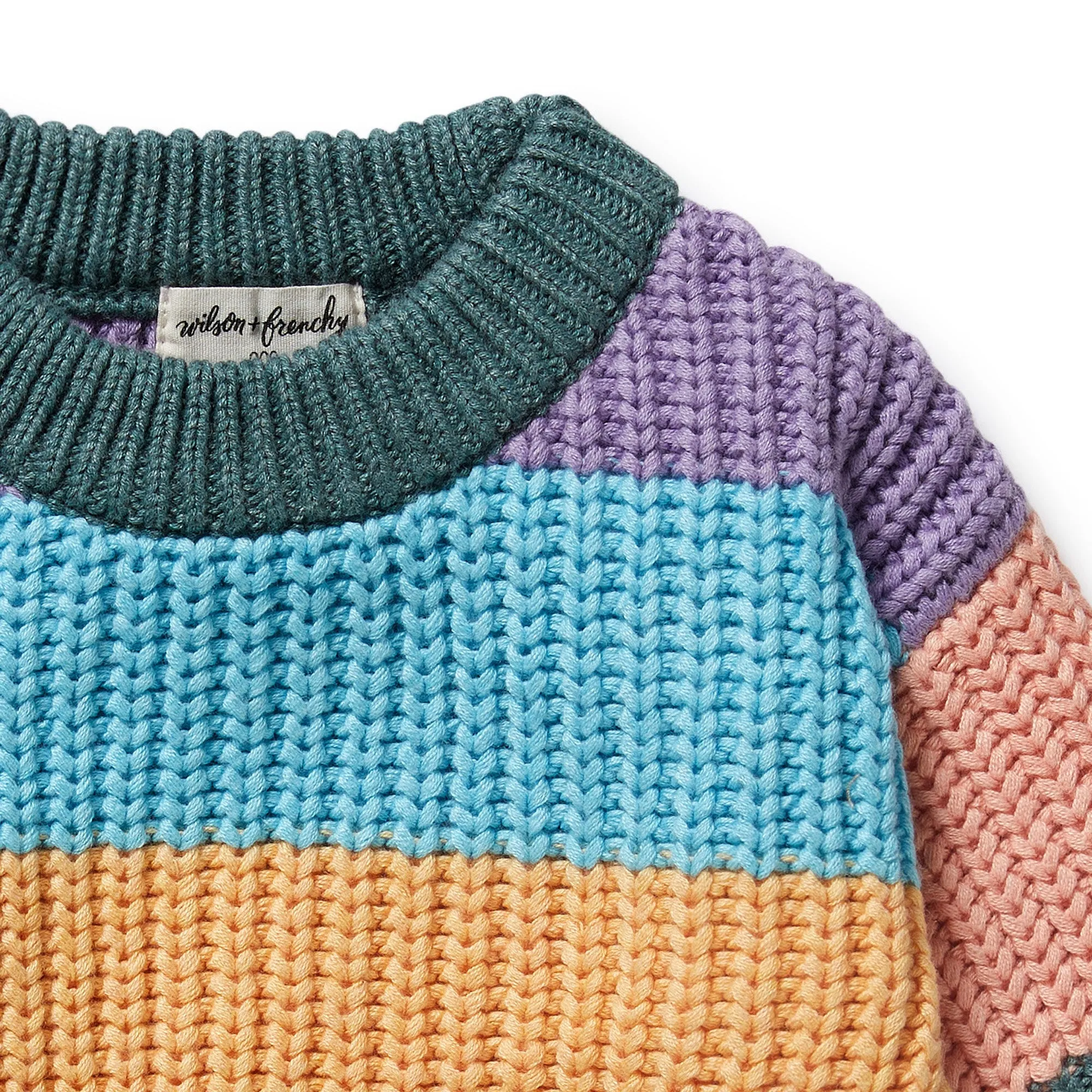 Wilson & Frenchy - Rainbow Organic Knitted Jumper