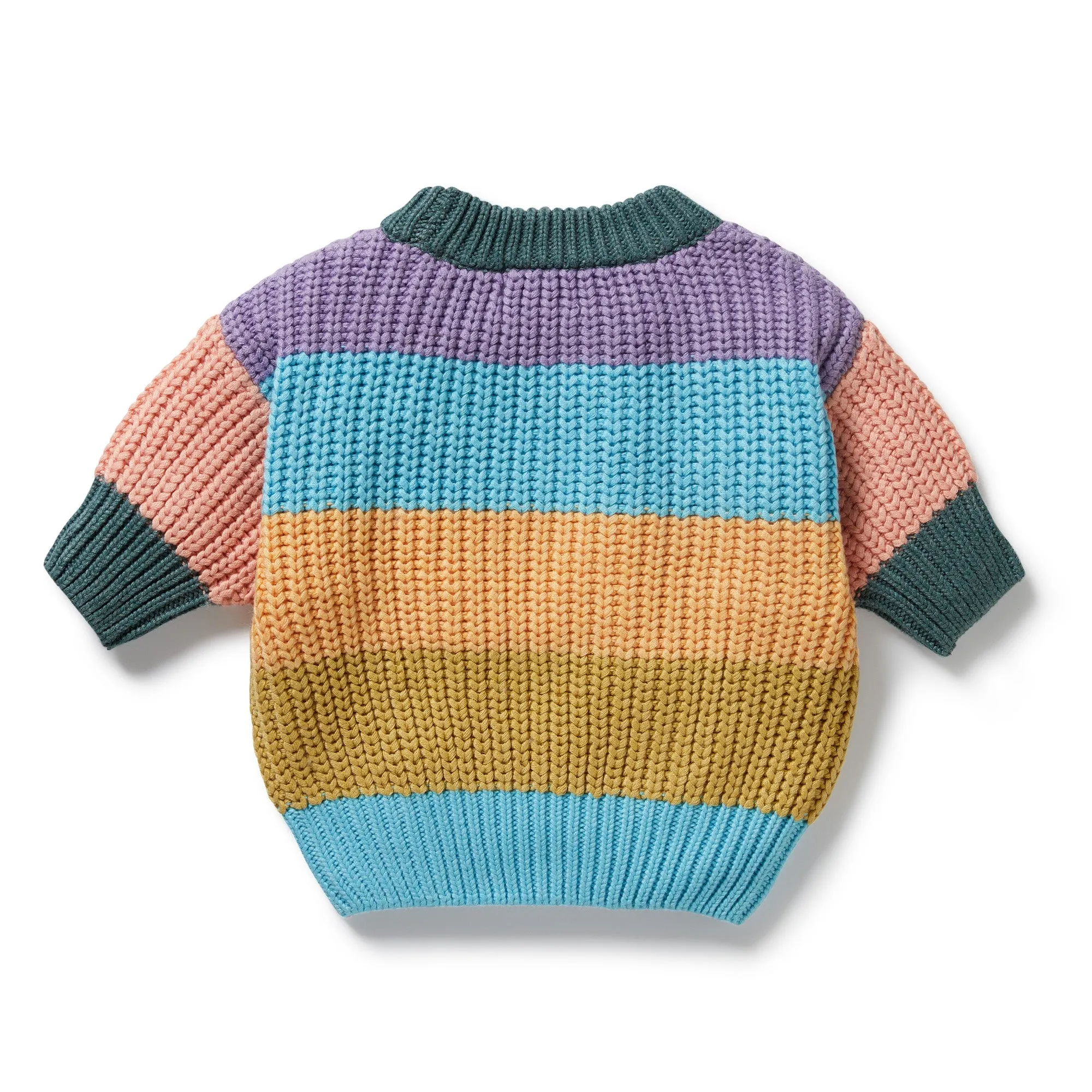 Wilson & Frenchy - Rainbow Organic Knitted Jumper