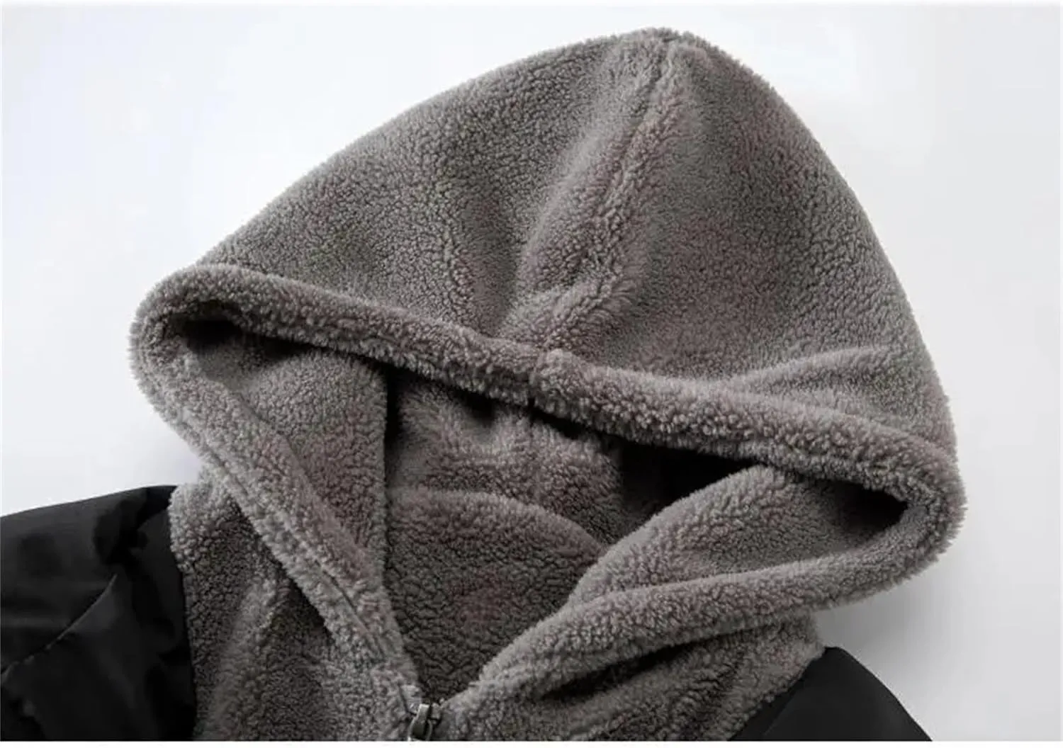 Winter Jacket Thick Warm Parka Coat Cotton Padded Thermal Outerwear Hooded Windbreaker