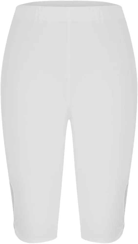 Womens Capris for Summer Tummy Control Cropped High Waist Yoga Bottoms Stretchy Leggings Workout Compression Pants