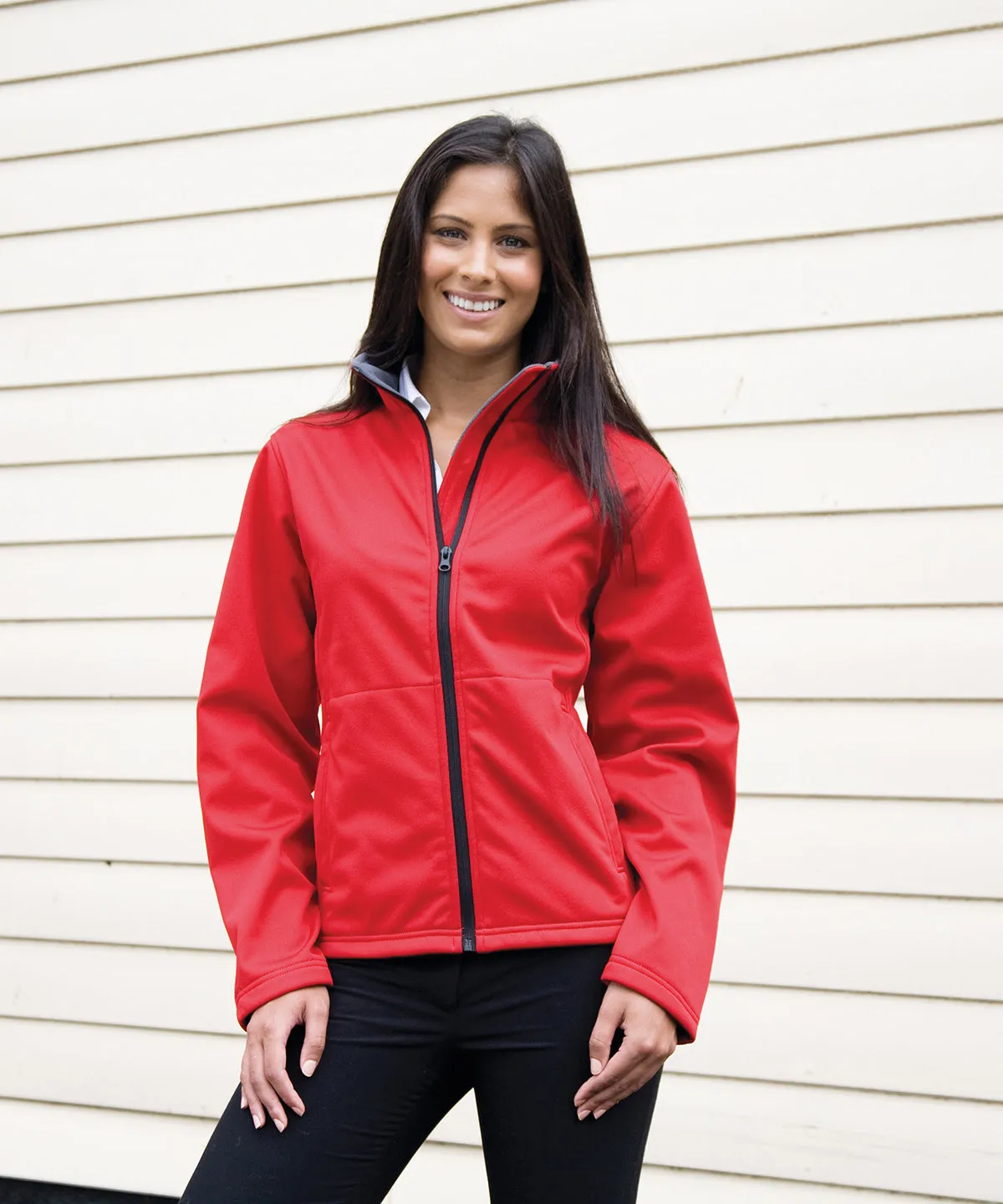 Womens Core softshell jacket | Red