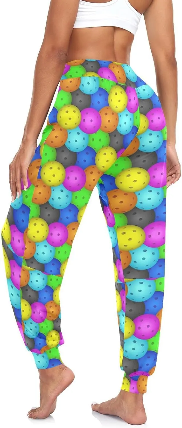 Women's Harem Pants High Waist Yoga Boho Trousers Bohemian Beach Pants