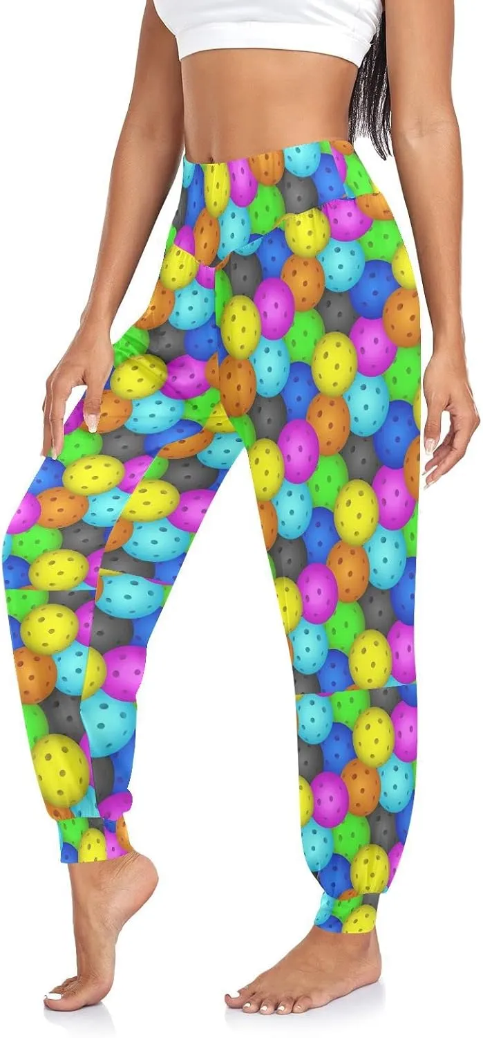 Women's Harem Pants High Waist Yoga Boho Trousers Bohemian Beach Pants