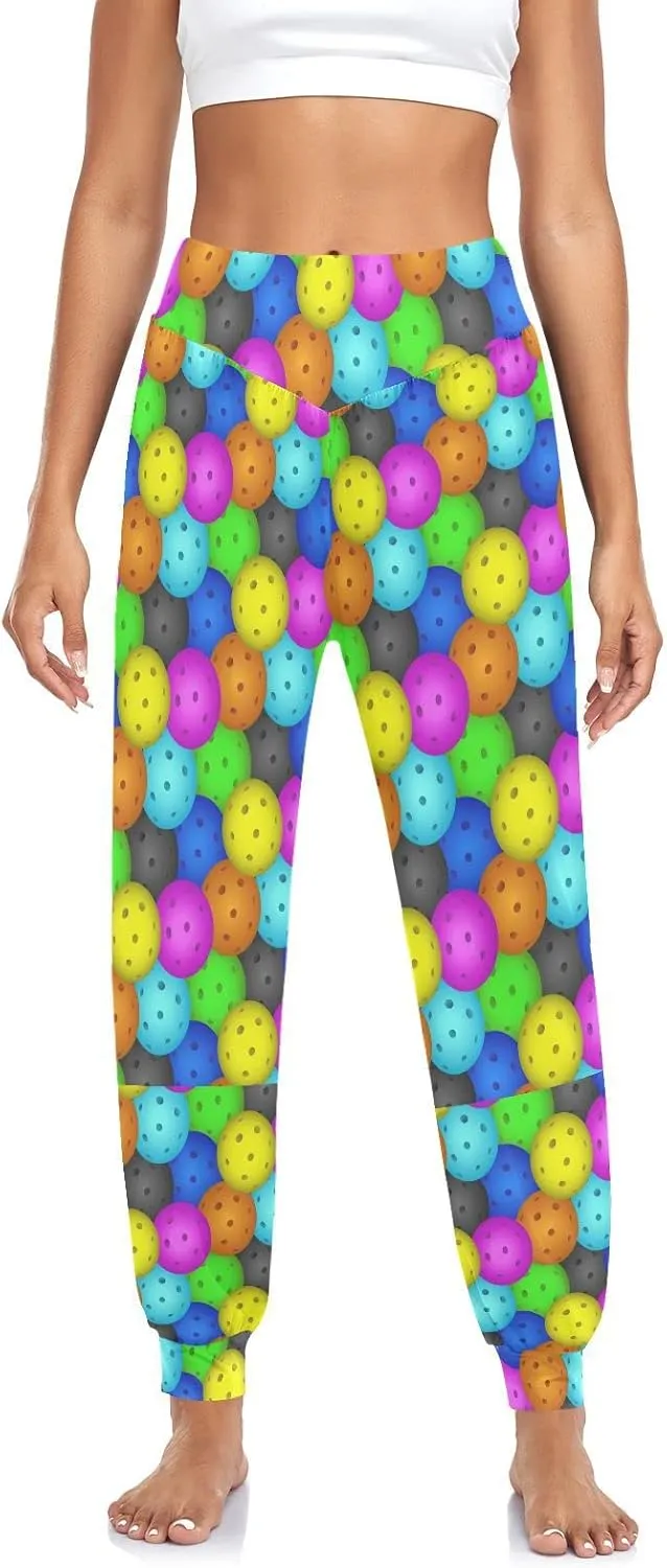 Women's Harem Pants High Waist Yoga Boho Trousers Bohemian Beach Pants