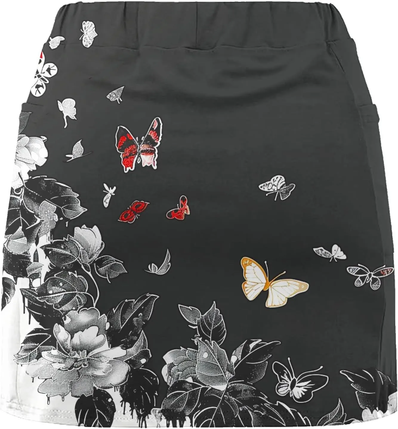 Women's High-Waist Skirts Plus Size Yoga Sports Golf Skorts Tennis Skirt with Shorts Casual Bottoming Skirts