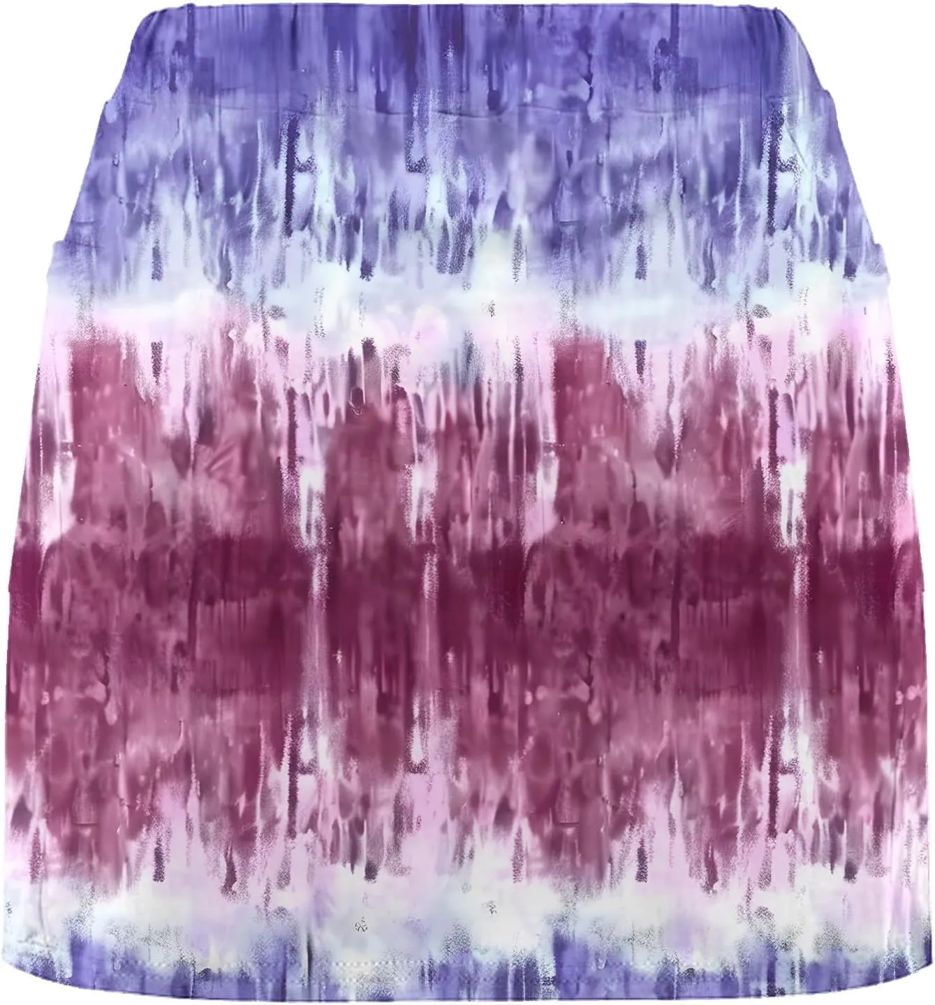 Women's High-Waist Skirts Plus Size Yoga Sports Golf Skorts Tennis Skirt with Shorts Casual Bottoming Skirts