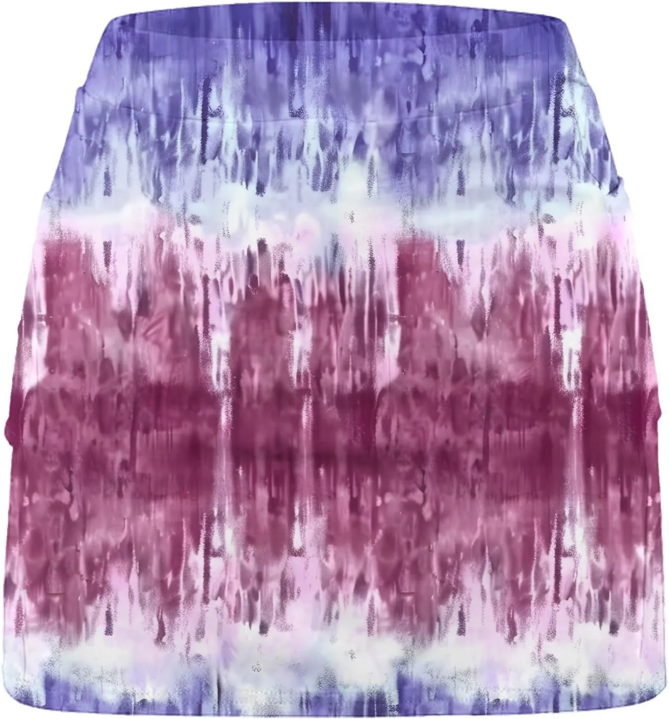 Women's High-Waist Skirts Plus Size Yoga Sports Golf Skorts Tennis Skirt with Shorts Casual Bottoming Skirts