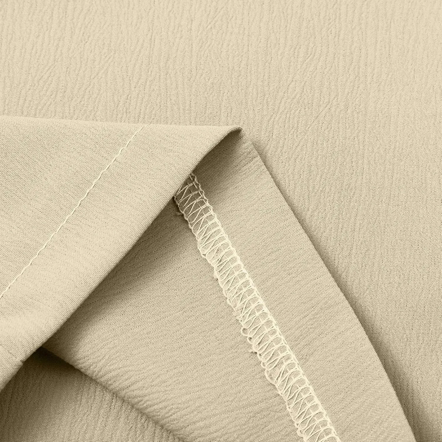 Women's Linen Wide Leg Palazzo Pants Loose Fit Straight Leg High Waisted Casual Long Trousers Summer Beach Solid Color Pants