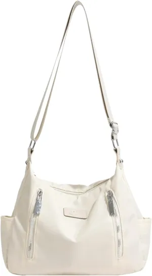 Women's Nylon Crossbody Bag - Waterproof, Lightweight Top Handle Casual Handbag & Messenger Bag