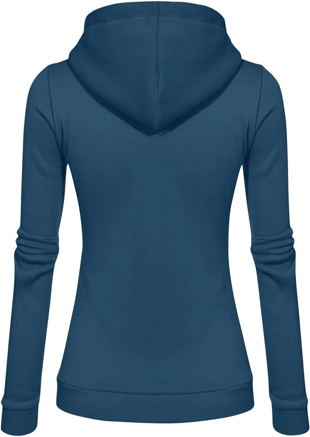 Womens Side Zip up Hooded Sweatshirt Casual Fashion Jackets Fall Outfits Winter Warm Y2k Coat with Pockets