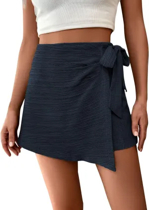 Womens Summer Tennis Skirts Pleated Golf Athletic Skorts Skirts with Shorts Pockets Running Pickleball Summer