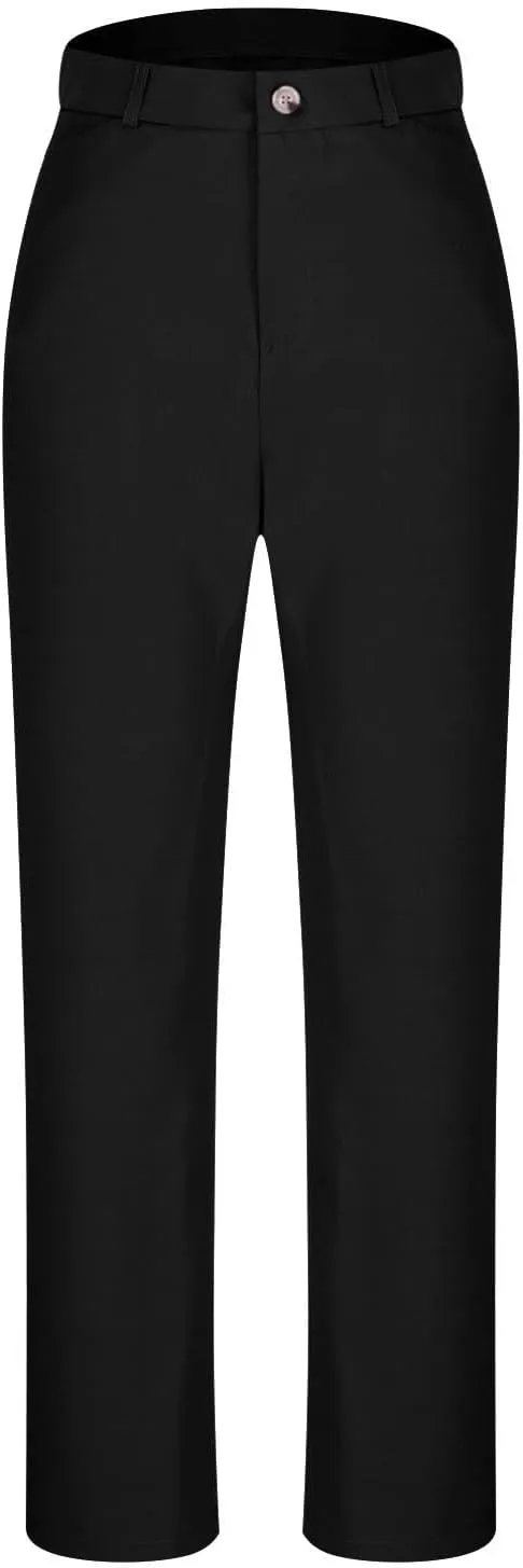 Work Pants for Women 2025 High Waist Stretch Comfy Straight Leg Dress Long Pants Trendy Casual Business Suit Trouser