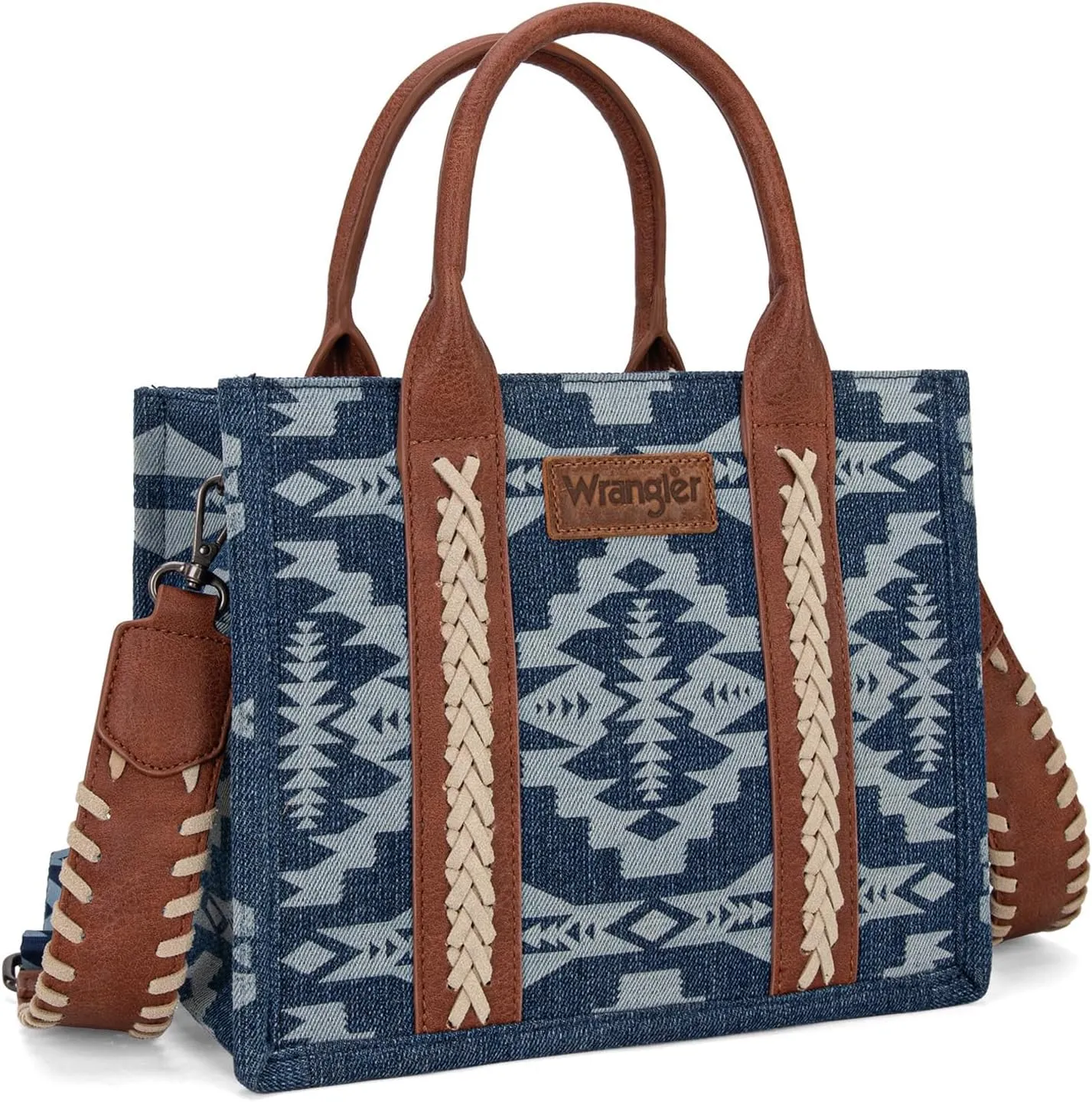 Wrangler Aztec Tote Bag for Women Western Top Handle Handbags and Purses