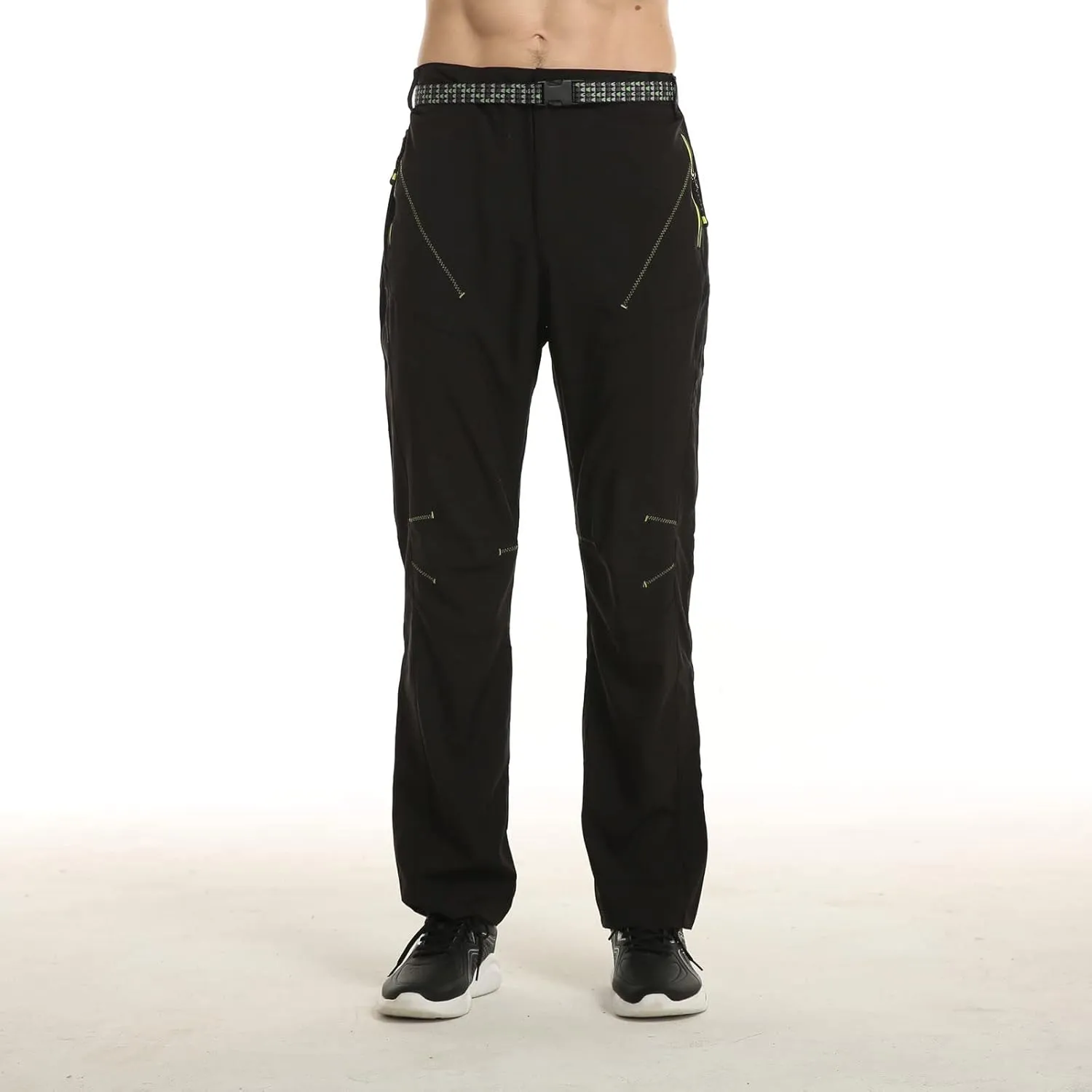 XUNRYAN Mens Hiking Pants Workout Lightweight Quick Dry Waterproof Outdoor Fishing Mountain Pants Trousers Activewear