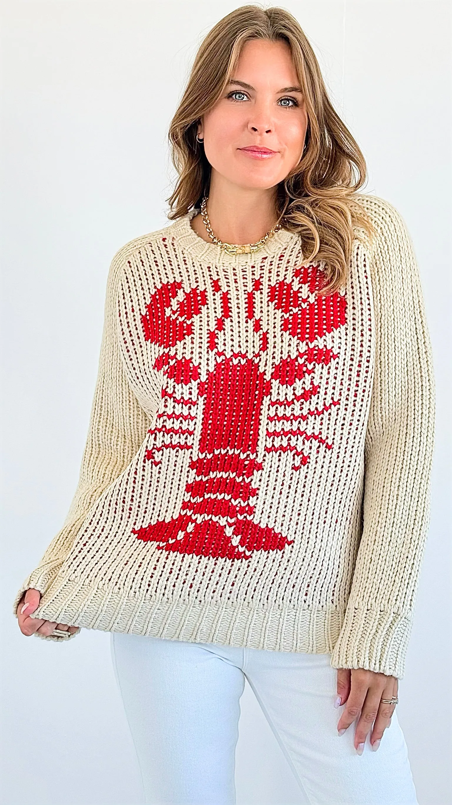 You're My Lobster Pullover - Sand
