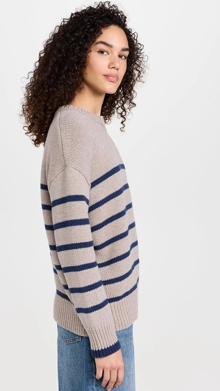 Z SUPPLY Women's Boyfriend Stripe Sweater