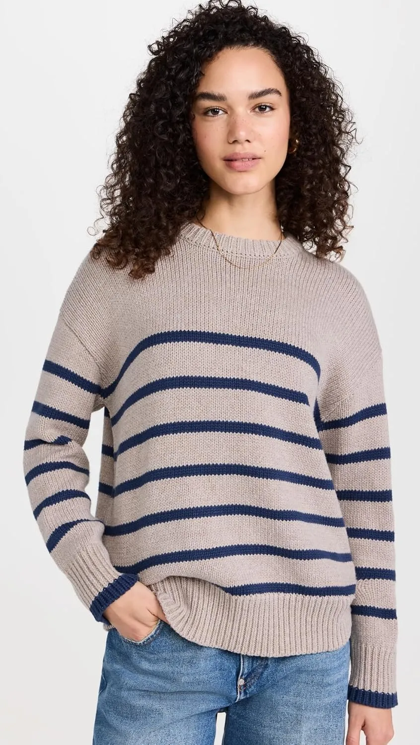 Z SUPPLY Women's Boyfriend Stripe Sweater